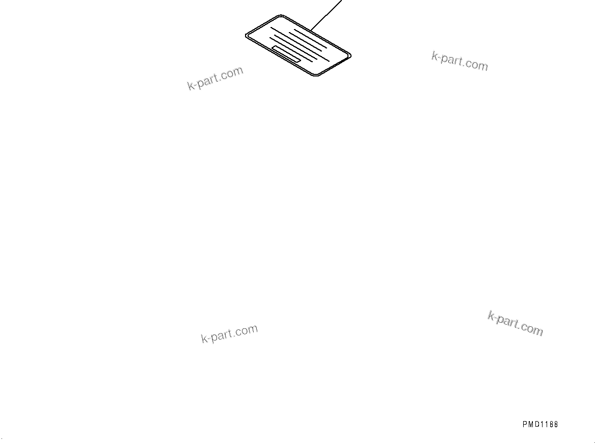 Komatsu parts book diagram for SAA4D107E-1 S/N 26527701-UP (For PC160LC-8): DATE PLATE, (#26104939-)
