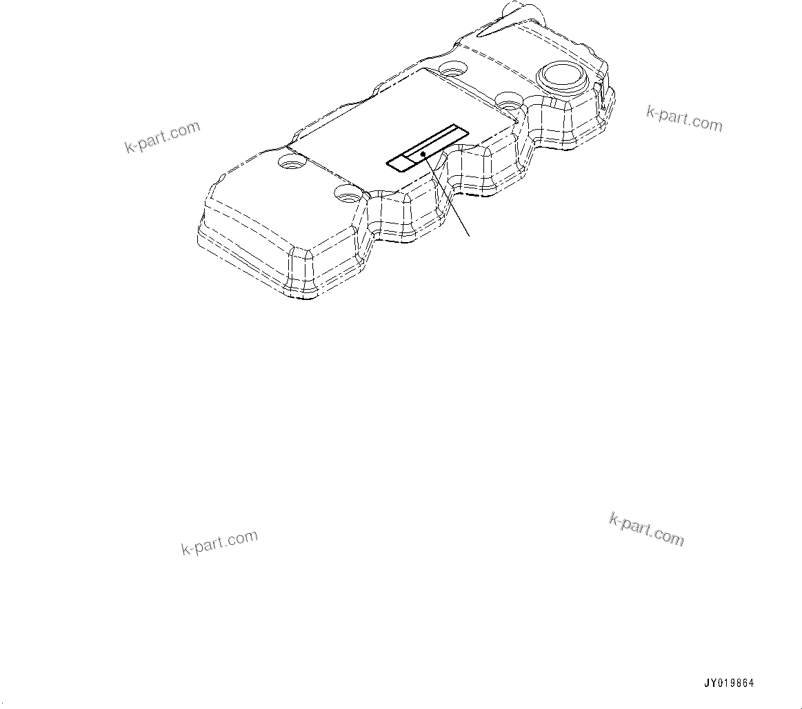 Komatsu parts book diagram for SAA4D107E-1 S/N 26527701-UP (For PC160LC-8): CAUTION PLATES, (#26739553-)