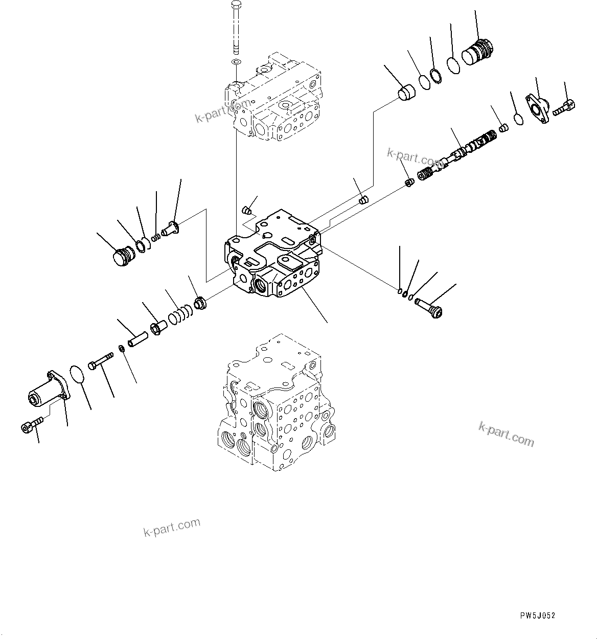 Komatsu parts book diagram for D275A-6 S/N 190001-UP (Mongolia Standard Machine): FENDER, 4-SPOOL (7/9)(#180001-)