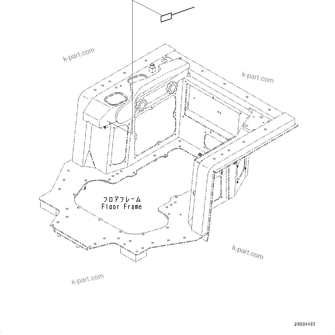 Komatsu parts book diagram for D275A-6 S/N 190001-UP (Mongolia Standard Machine): CAUTION PLATES, BLAST SITE, (#180001-)