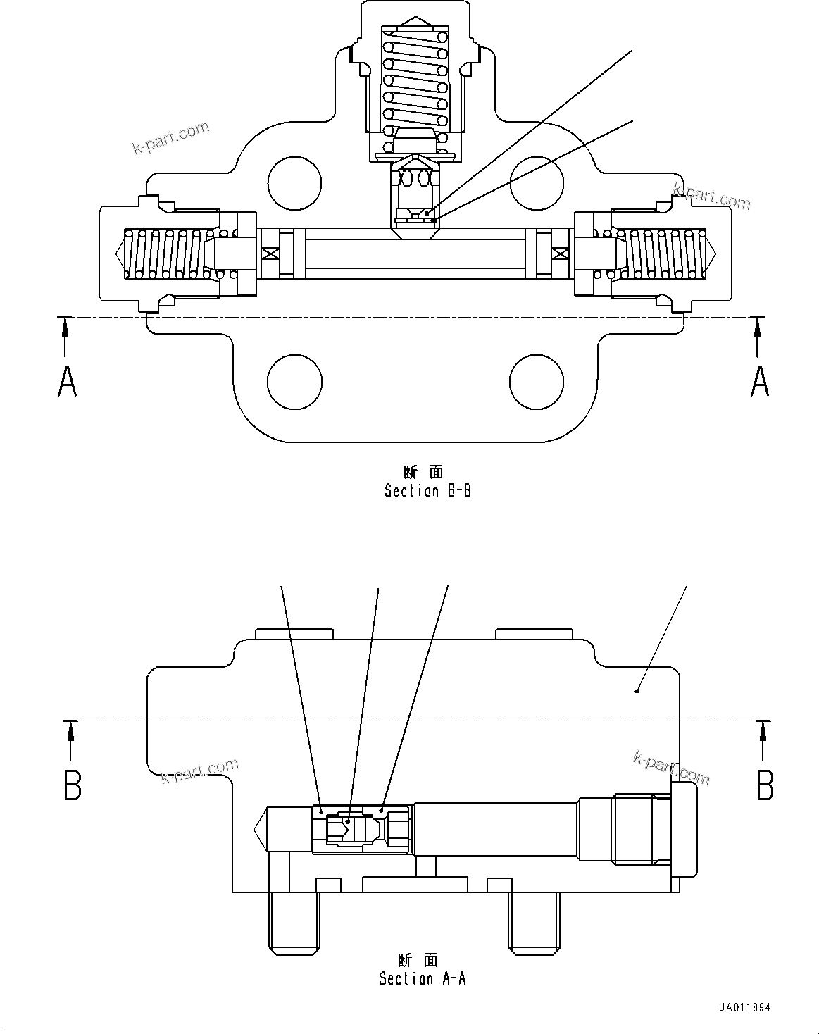Komatsu parts book diagram for WA200-8 S/N 91001-UP: TRANSFER, INNER PARTS, MOTOR 2 (6/7)(#85001-)