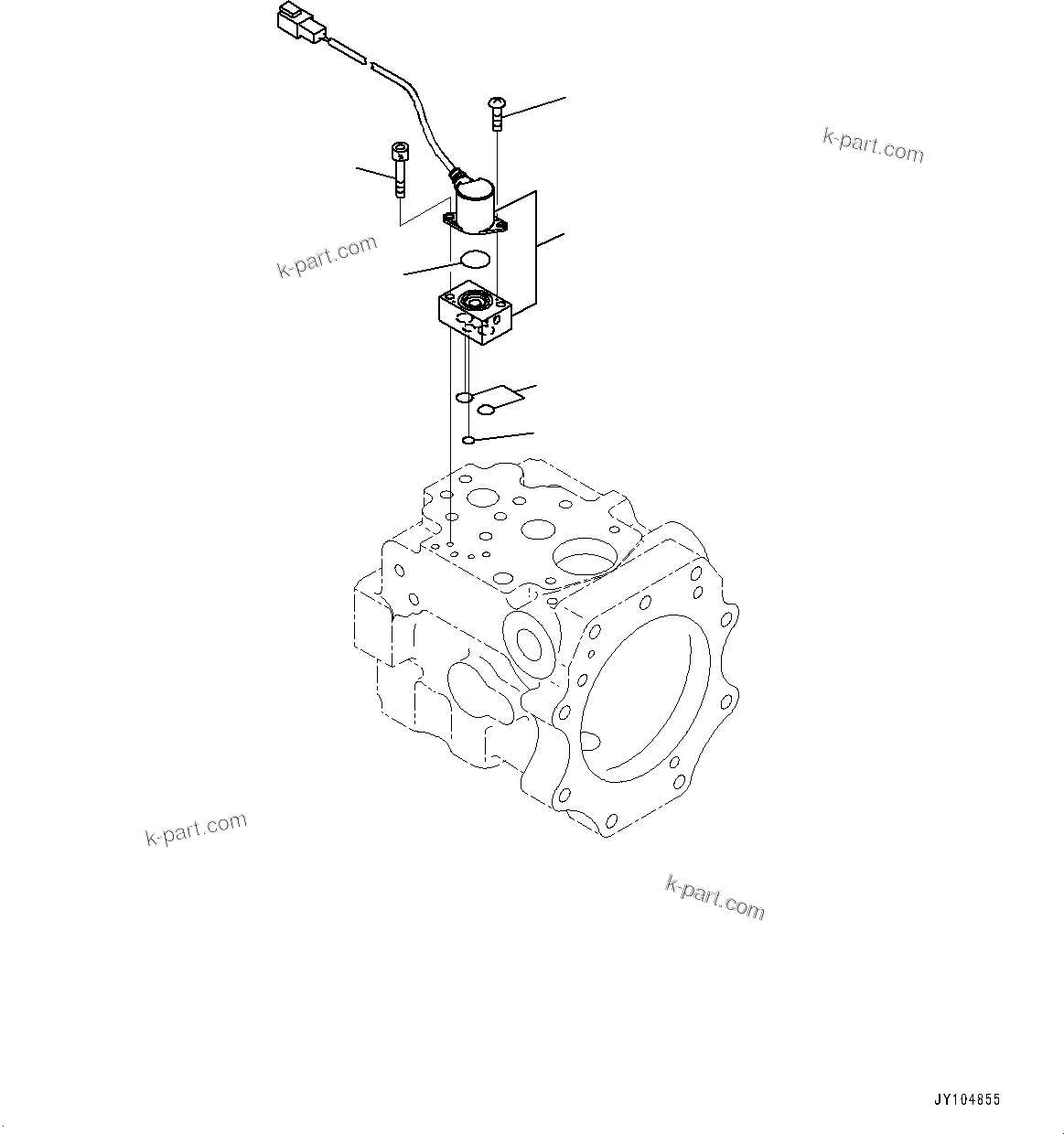 Komatsu parts book diagram for D475A-8E0 S/N 51001-UP: COOLING FAN DRIVE PIPING, PISTON PUMP (9/12) (REAR)(#50001-)