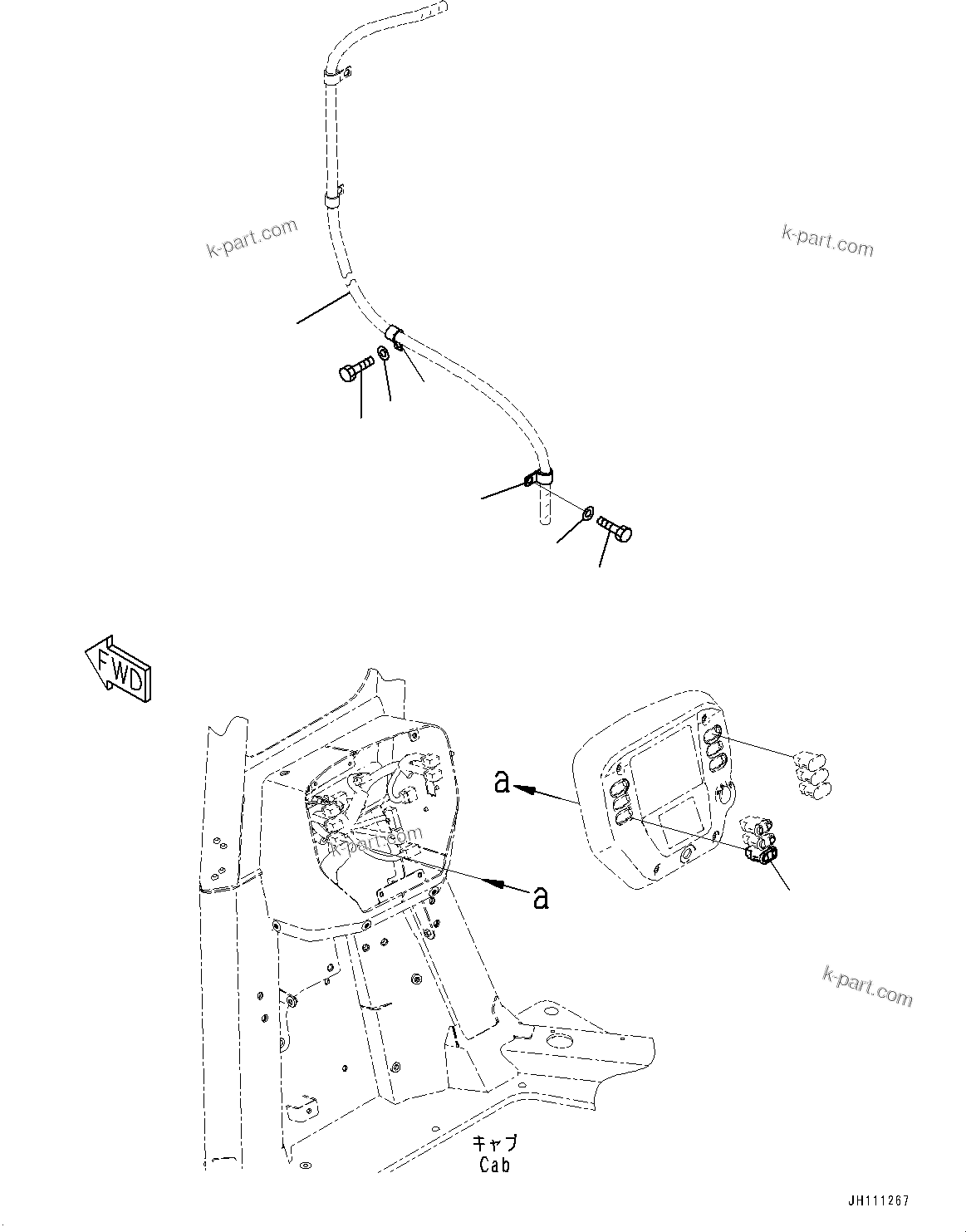 Komatsu parts book diagram for D475A-8E0 S/N 51001-UP: ENGINE HOOD AND SIDE COVER GROUP, CLIP(#50029-)
