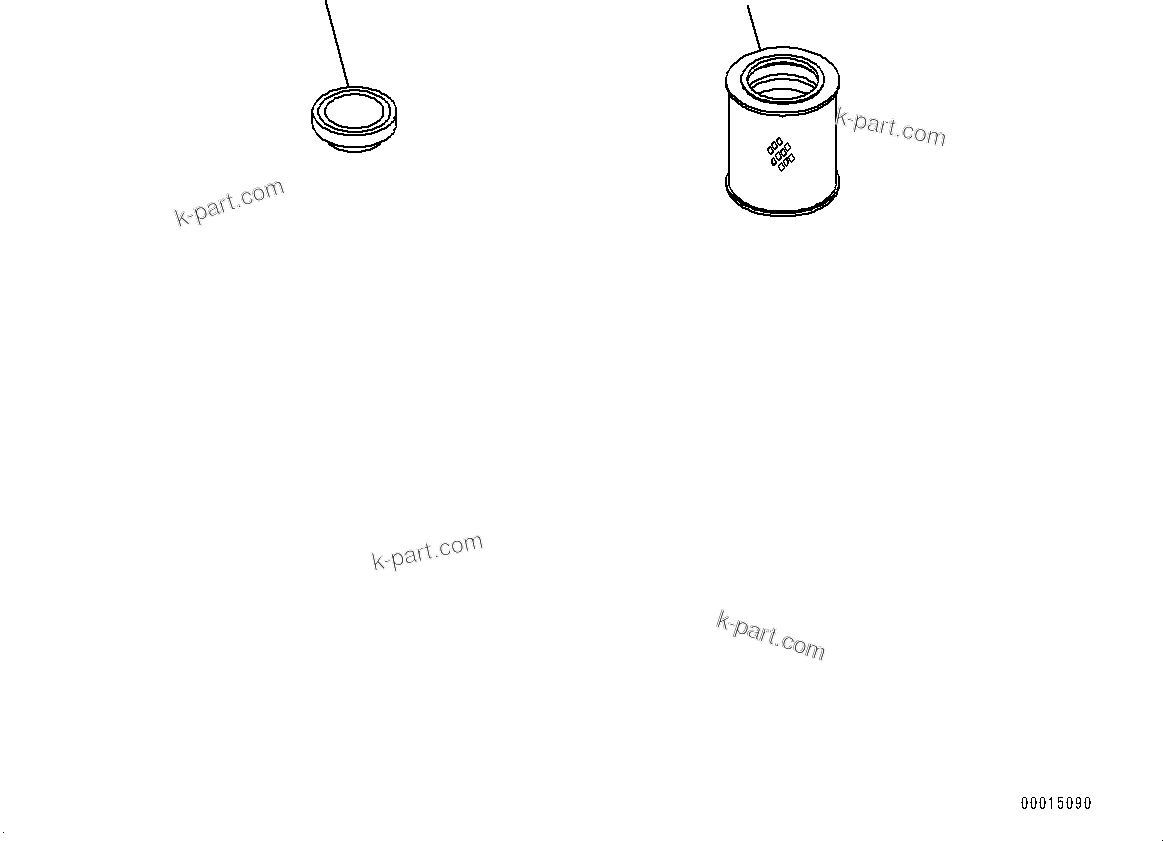Komatsu parts book diagram for D475A-8E0 S/N 51001-UP: FLUSHING PARTS, (#50001-)
