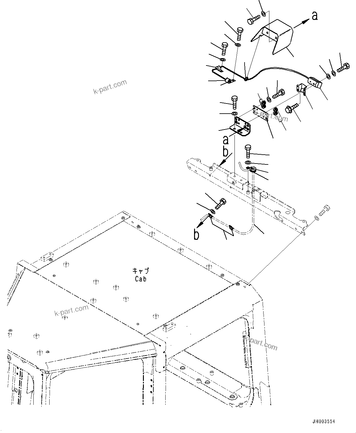 Komatsu parts book diagram for D375A-6 S/N 62001-UP (Mining Specification): REARVIEW CAMERA, (#60001-60943)