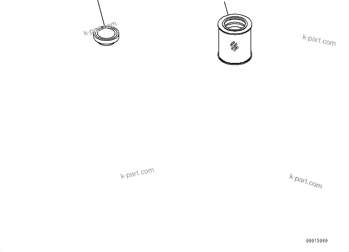 Komatsu parts book diagram for D375A-6 S/N 62001-UP (Mining Specification): FLUSHING PARTS, (#60001-)