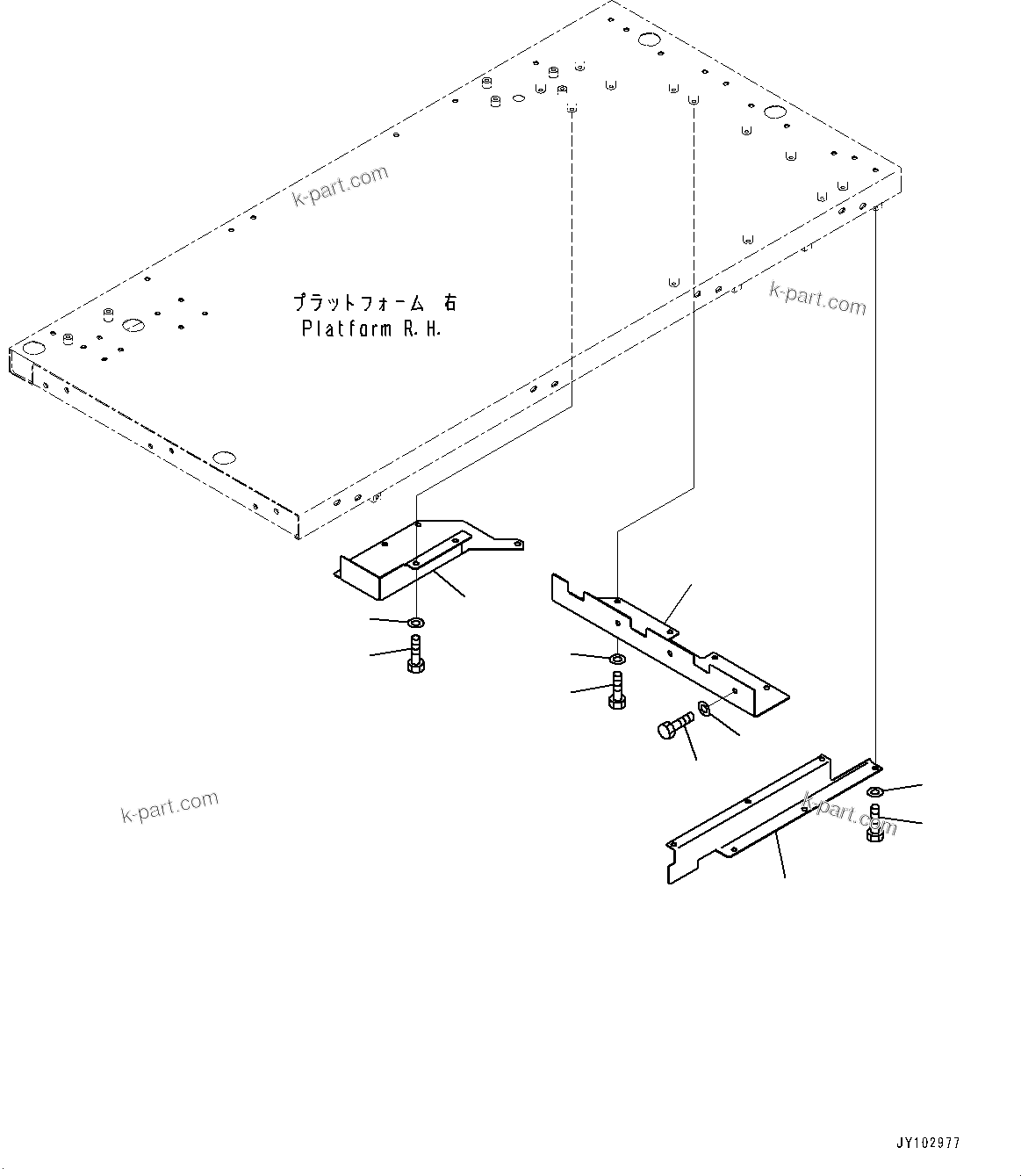 Komatsu parts book diagram for HD785-8E0 S/N 55001-UP: ELECTRIC WIRING HARNESS, MOUNTING BRACKET (5/7)(#55001-55023)