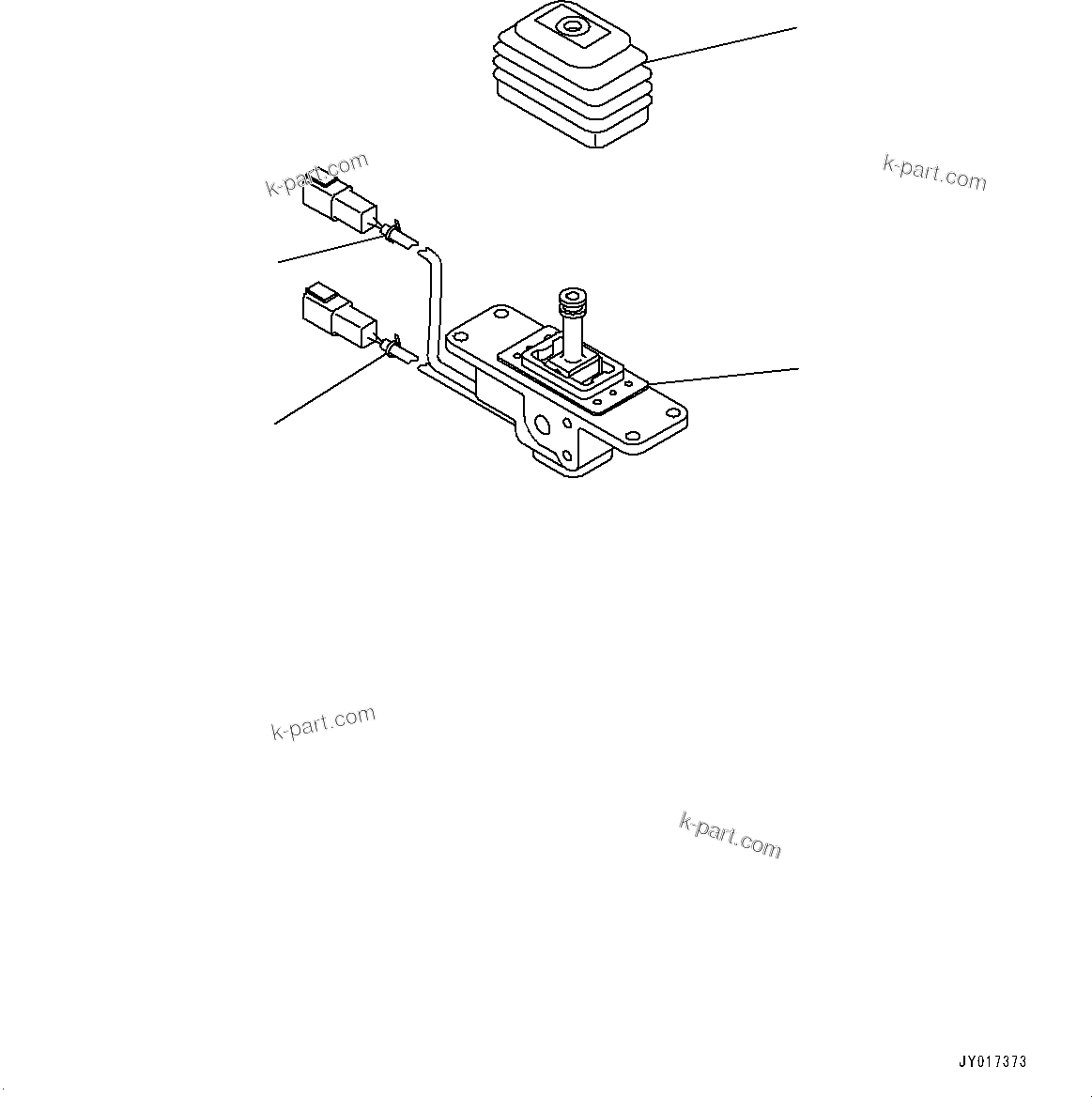 Komatsu parts book diagram for WA800-8E0 S/N 84001-UP: CONSOLE R.H., ELECTRIC LEVER (1/2)(#84001-)