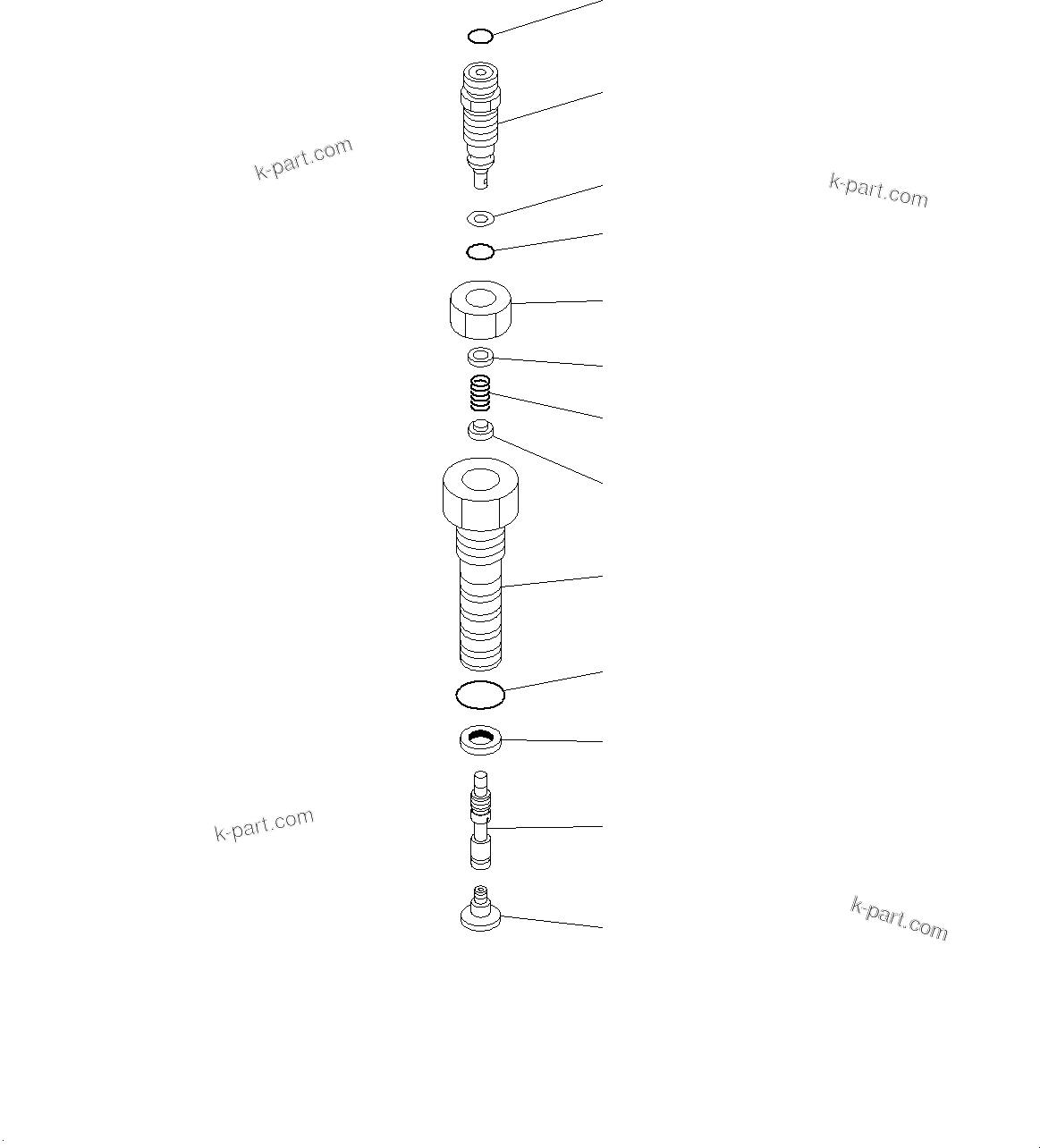 Komatsu parts book diagram for PC25MR-5 S/N 26001-UP: ENGINE RELATED PARTS, INNER PARTS, LS VALVE(#25062-)