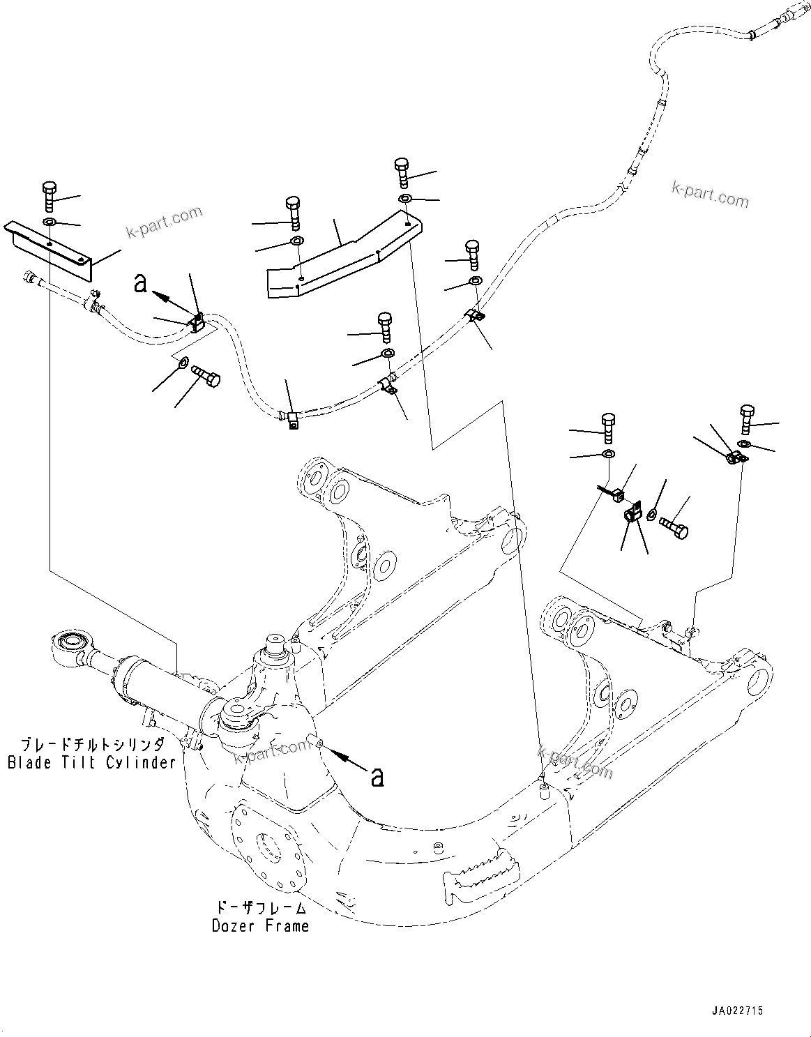 Komatsu parts book diagram for D39PXI-24 S/N 110001-UP: ICT ELECTRIC WIRING HARNESS, COVER(#100001-101130)