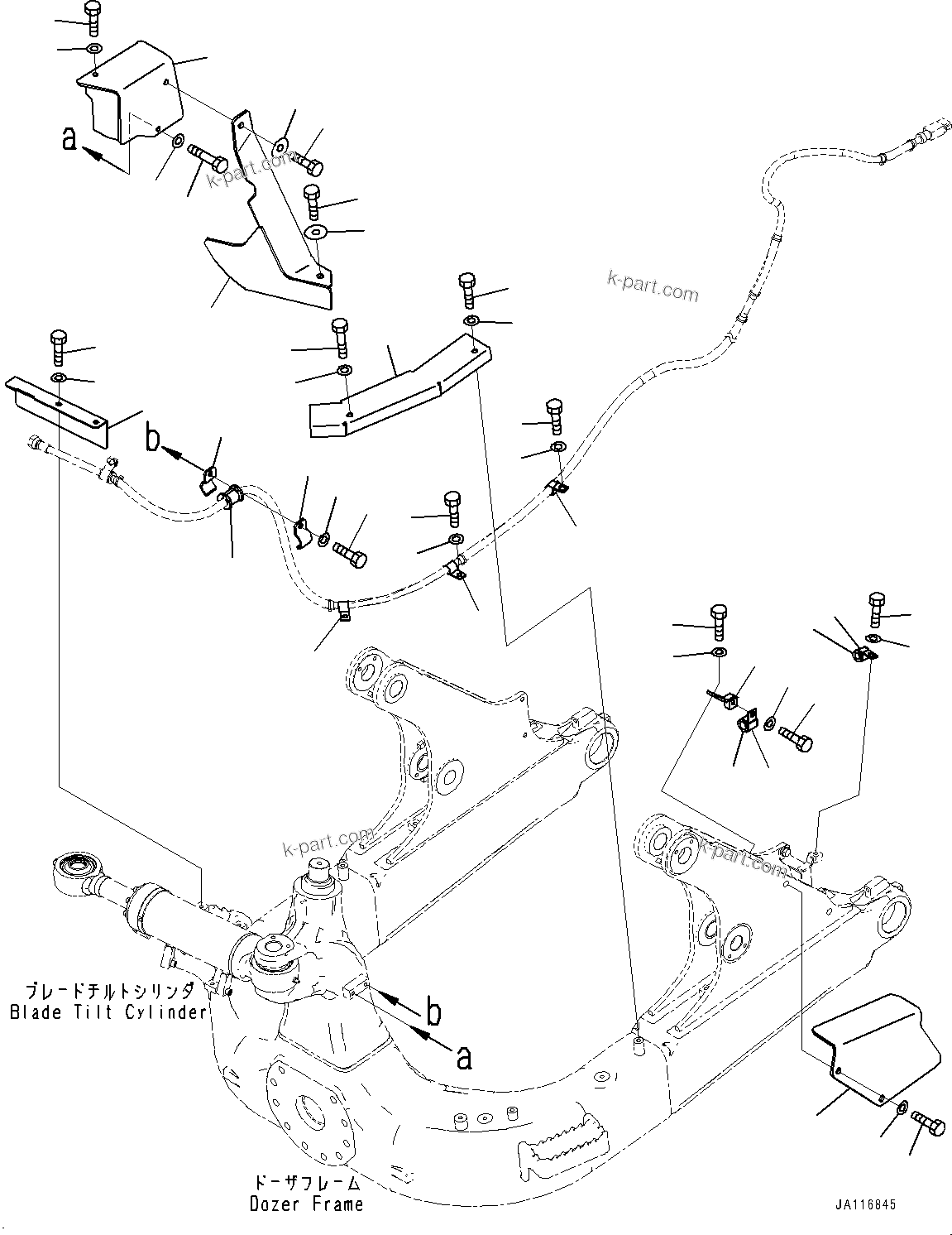 Komatsu parts book diagram for D39PXI-24 S/N 110001-UP: ICT ELECTRIC WIRING HARNESS, COVER(#101131-)