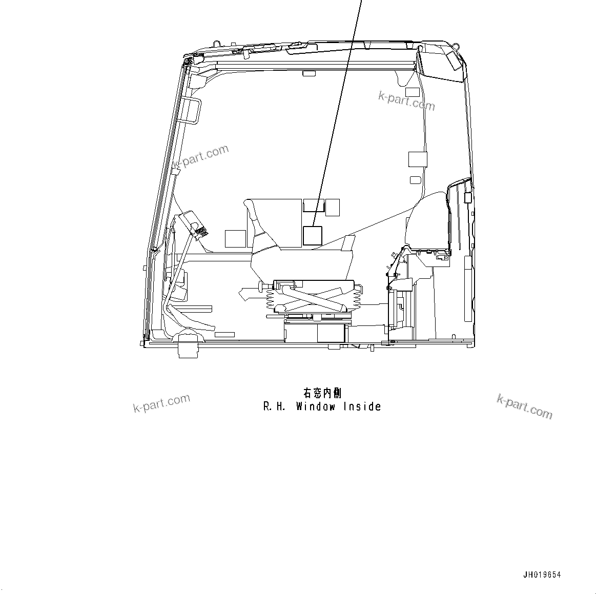 Komatsu parts book diagram for PC170LC-11 S/N 37001-UP: CAUTION PLATES, BLAST SITE, (#35001-)