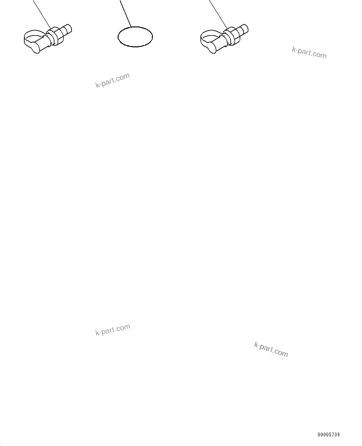 Komatsu parts book diagram for PC170LC-11 S/N 37001-UP: PREVENTIVE MAINTENANCE SERVICE CONNECTORS, (#35001-)