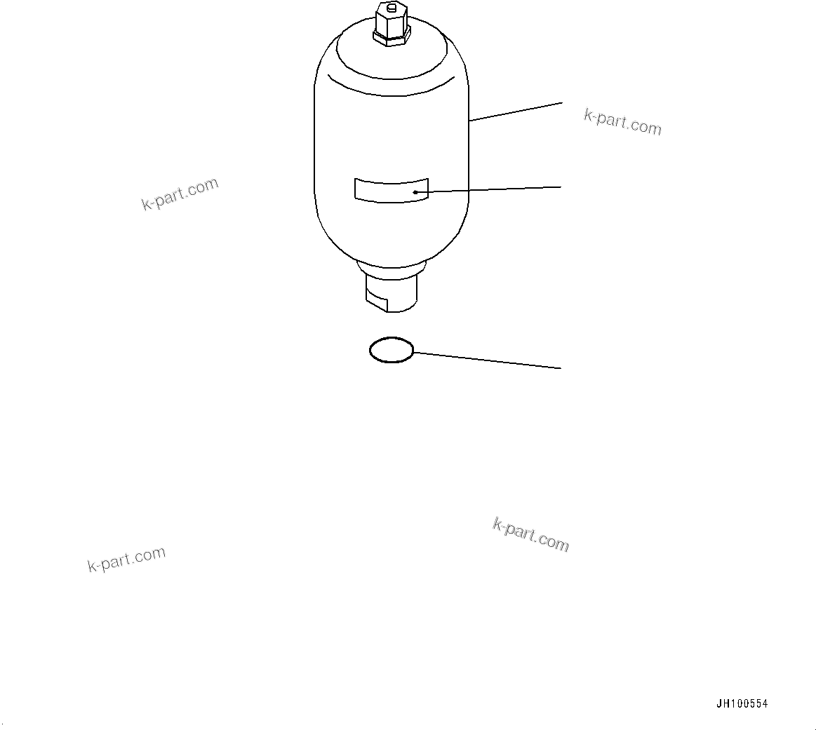 Komatsu parts book diagram for PC490LC-11 S/N 87001-UP (For KAL): ADDITIONAL ACTUATOR PIPING, ACCUMULATOR(#87001-)
