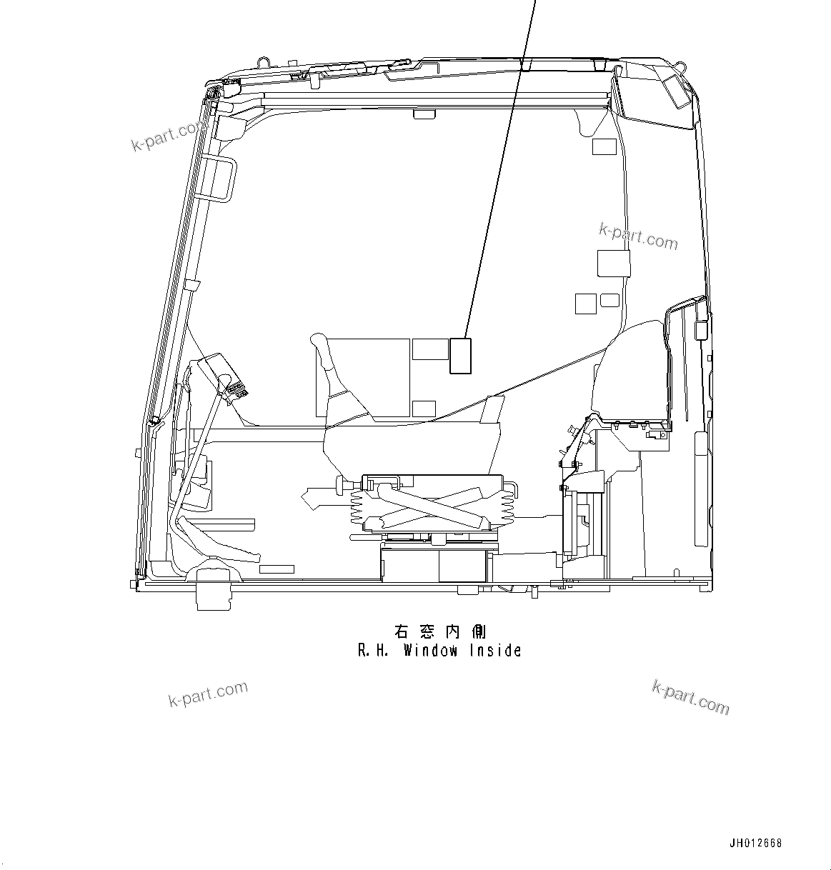 Komatsu parts book diagram for PC490LC-11 S/N 87001-UP (For KAL): CAUTION PLATES, BACKWARD, (#85001-)