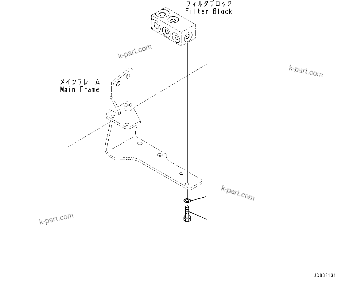 Komatsu parts book diagram for HD785-7 S/N 37001-UP: FUEL PIPING, MOUNTING (2/2)(#30001-)