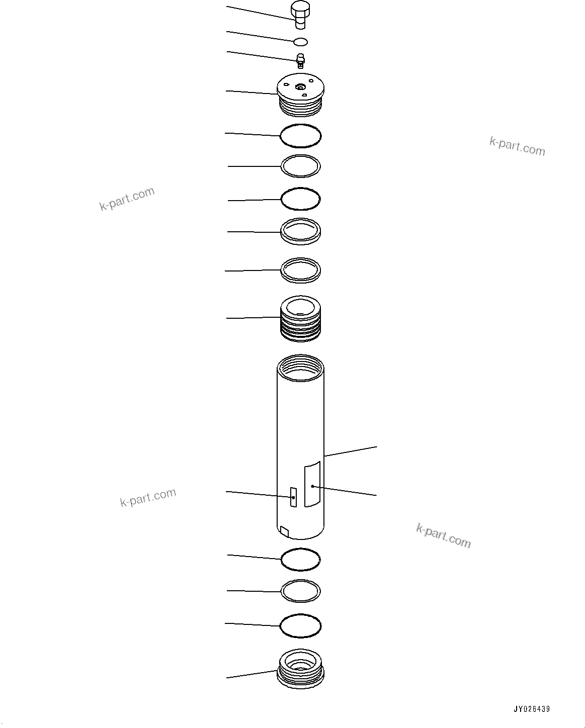 Komatsu parts book diagram for HD785-7 S/N 37001-UP: ACCUMULATOR, ACCUMULATOR, L.H.(#31800-)