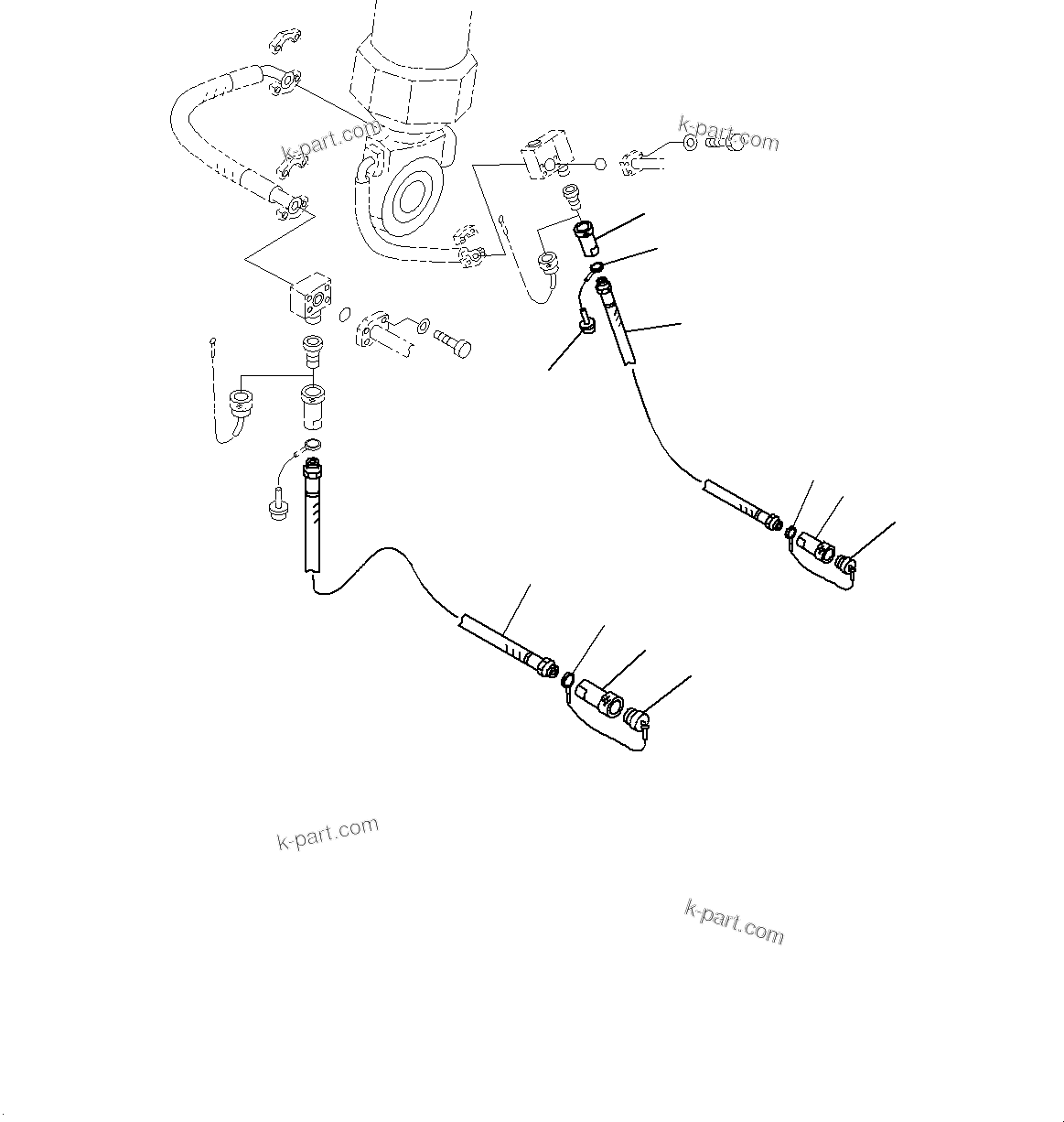 Komatsu parts book diagram for HD785-7 S/N 37001-UP: BUDDY SYSTEM UNIT, (#30001-)