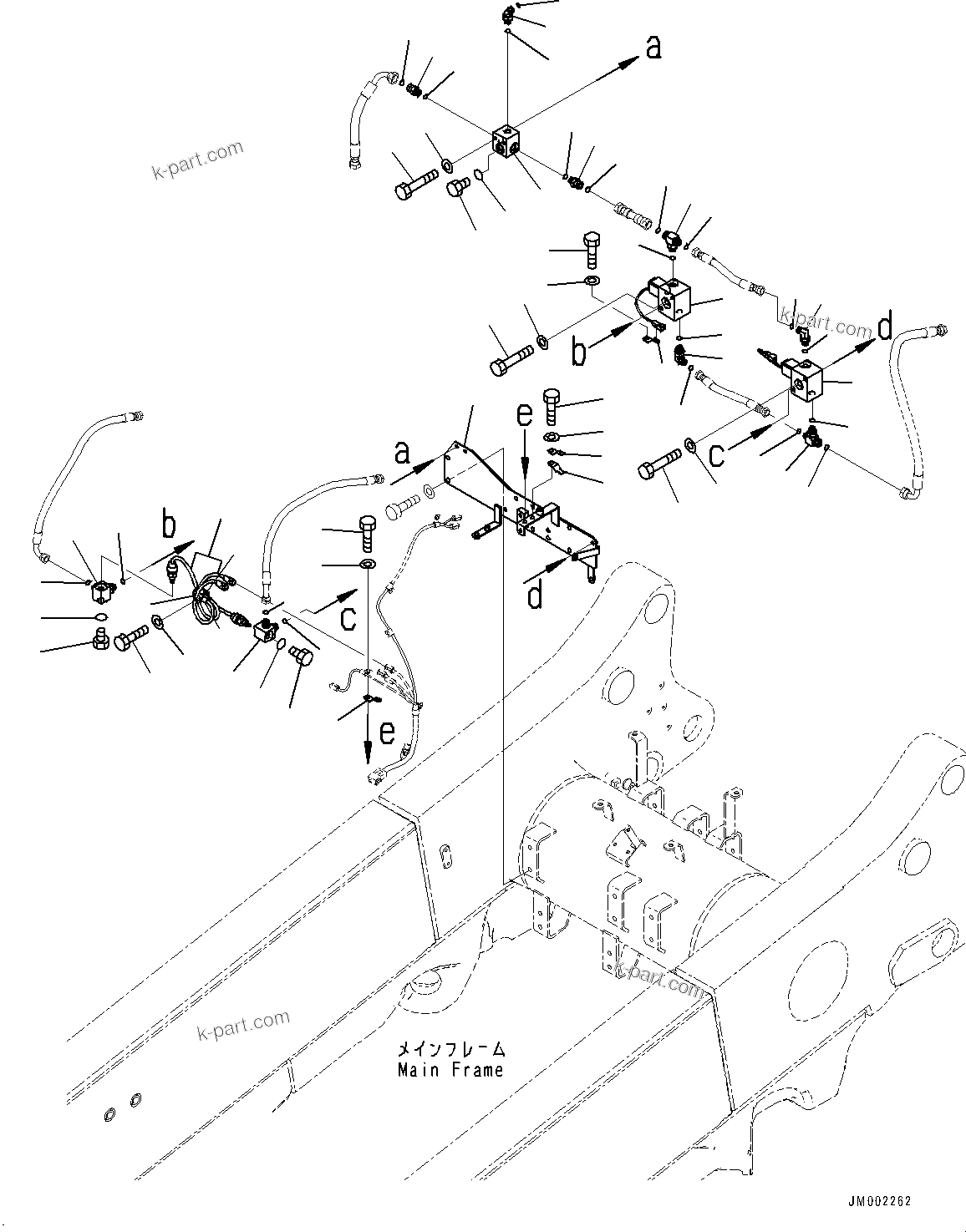 Komatsu parts book diagram for HD785-7 S/N 37001-UP: ANTI-SKID BRAKE SYSTEM (ABS) AND AUTO SPIN REGULATOR (ASR), VALVE (1/4)(#30001-)