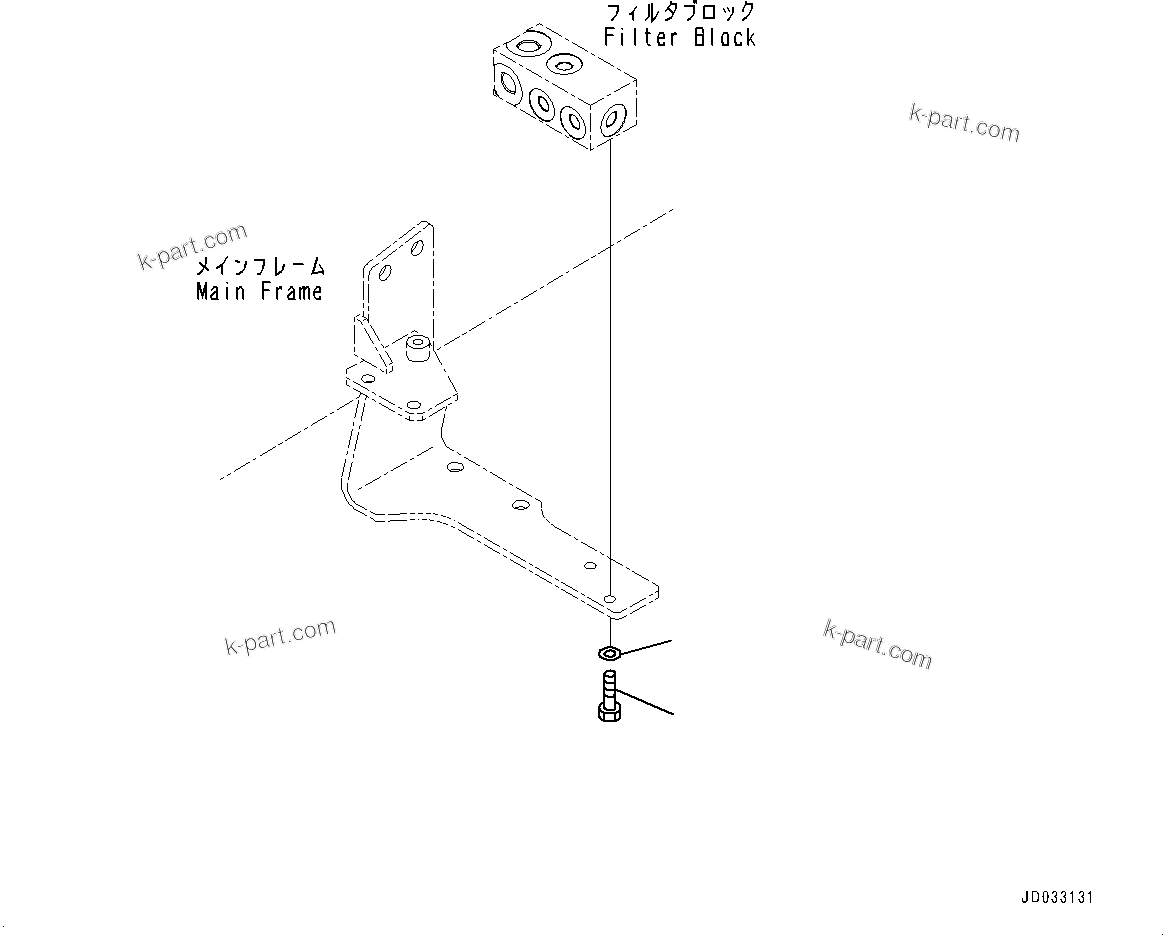 Komatsu parts book diagram for HD785-7 S/N 37001-UP (-40 deg C Spec.): FUEL PIPING, MOUNTING (2/2)(#30001-)