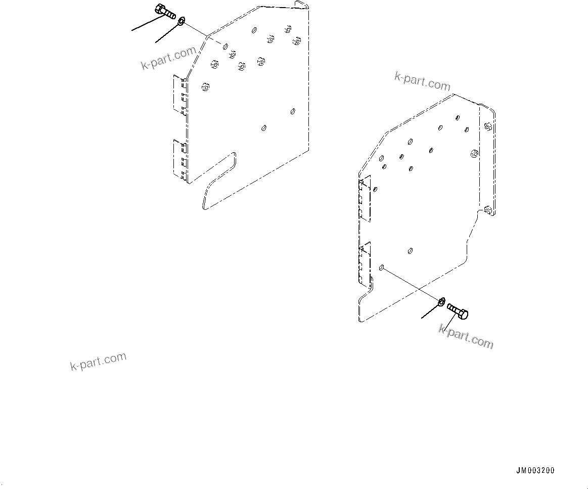 Komatsu parts book diagram for HD785-7 S/N 37001-UP (-40 deg C Spec.): ENGINE FILTER AND RELATED PARTS, MOUNTING(#30001-)