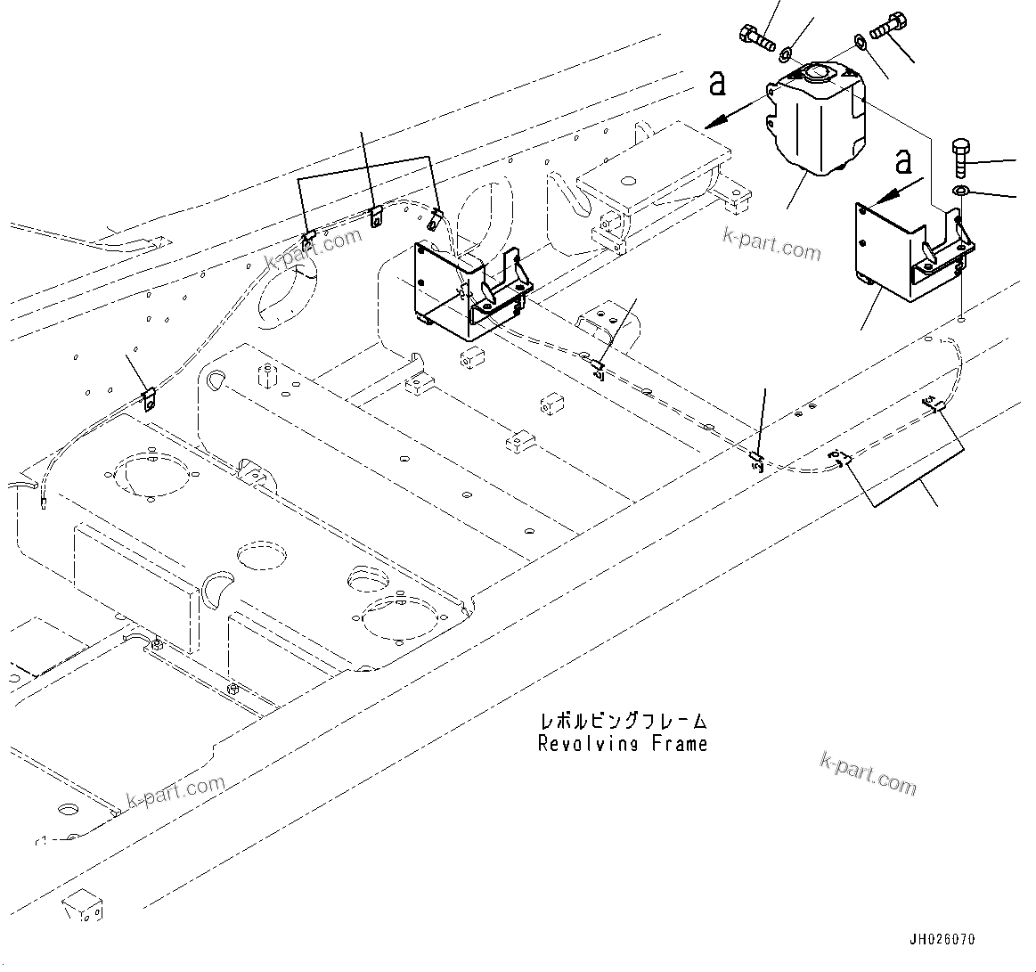 Komatsu parts book diagram for PC490LC-11 S/N 87001-UP: WINDOW WASHER, (#85181-)