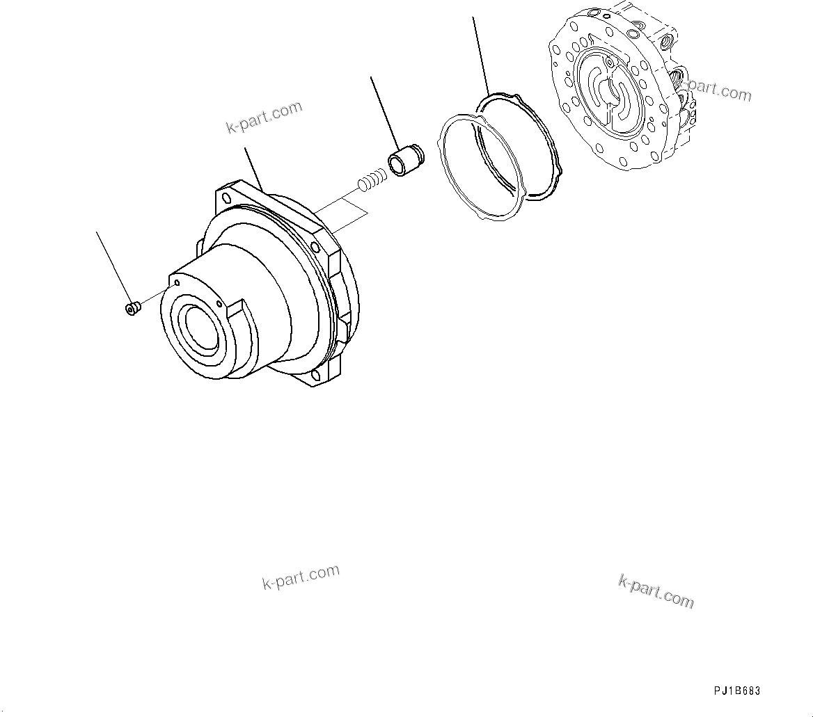 Komatsu parts book diagram for PC800SE-8E0 S/N 67001-UP: TRACK FRAME, INNER PARTS, TRAVEL MOTOR, L.H. (1/4)(#67001-)