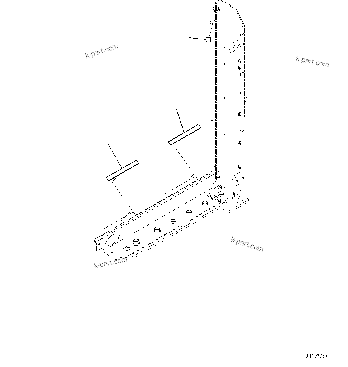 Komatsu parts book diagram for PC360LCI-11 S/N 94001-UP (For KAL): COOLING SYSTEM, SHEET(#92616-)