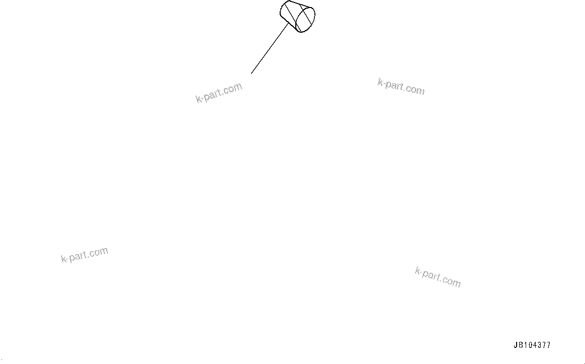 Komatsu parts book diagram for HD325-7R S/N 12001-UP: AUTOMATIC SUSPENSION PIPING, PLUG(#11034-)