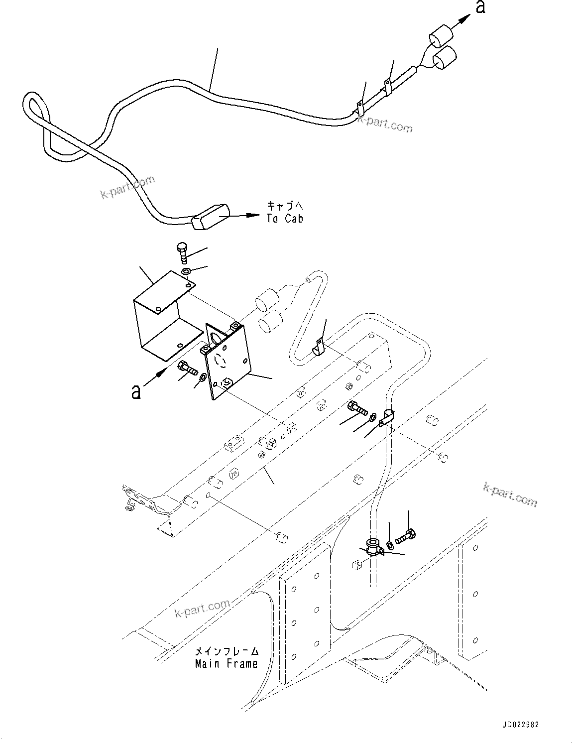 Komatsu parts book diagram for HD325-7R S/N 12001-UP: TRANSMISSION CONTROL, (#11034-)