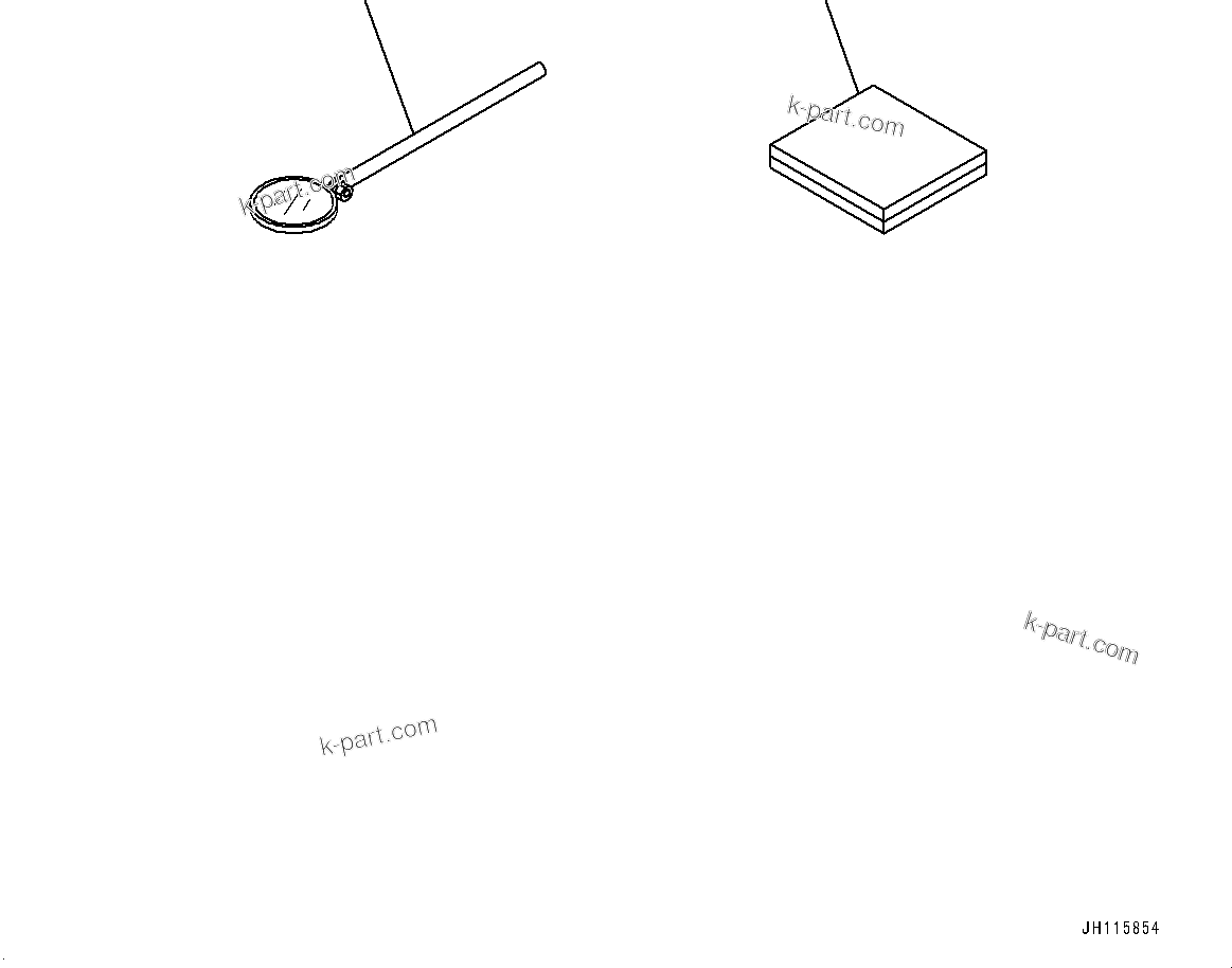 Komatsu parts book diagram for PC210LCI-11E0 S/N 600001-UP: BATTERY, MIRROR(#500470-)
