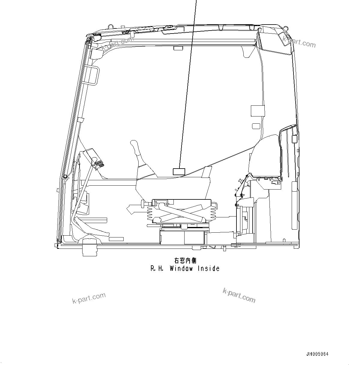 Komatsu parts book diagram for PC210LCI-11E0 S/N 600001-UP: CAUTION PLATES, BLAST SITE, (#500470-)