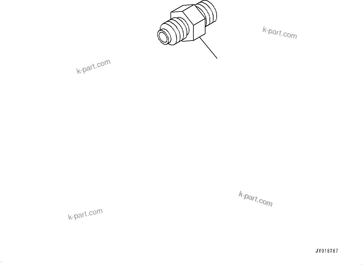 Komatsu parts book diagram for PC350LC-8M0 S/N 85001-UP: PRESSURE SWITCH BLOCK, SLOW RETURN VALVE(#80001-)