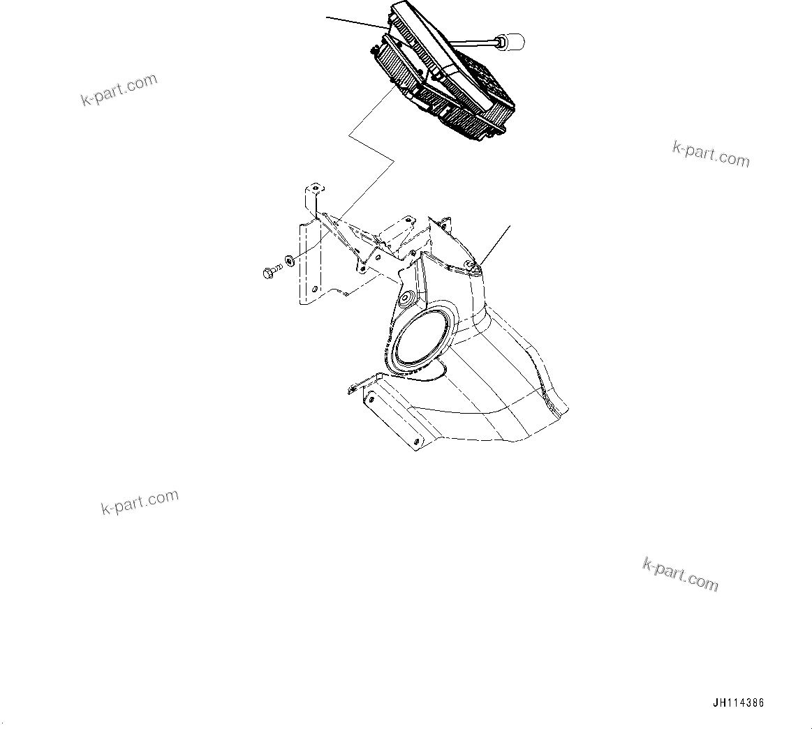 Komatsu parts book diagram for PC350LC-8M0 S/N 85001-UP: CONTROLLER AND MONITOR, (1/3)(#85001-)