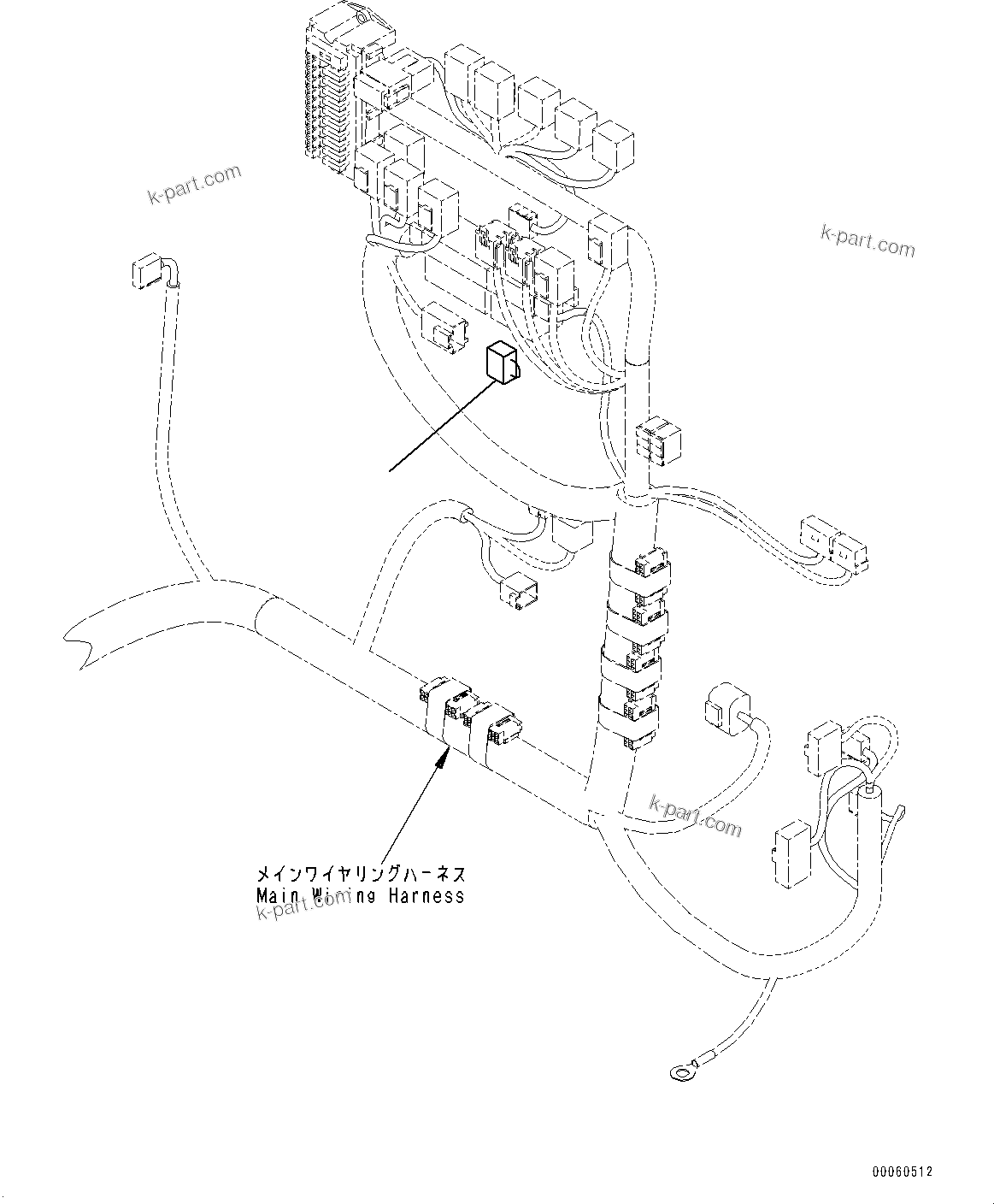 Komatsu parts book diagram for PC350LC-8M0 S/N 85001-UP: SWITCH, (#80001-)