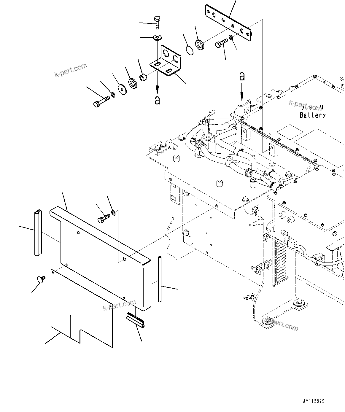 Komatsu parts book diagram for PC33E-6 S/N 2201-UP: CONTROLLER AND OTHER PARTS, CONTROLLER COVER(#2201-)