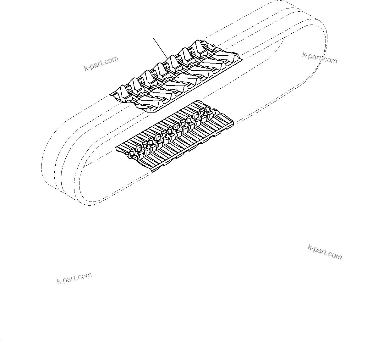 Komatsu parts book diagram for PC33E-6 S/N 2201-UP: TRACK SHOE ASSEMBLY, TRACK SHOE(#2201-)