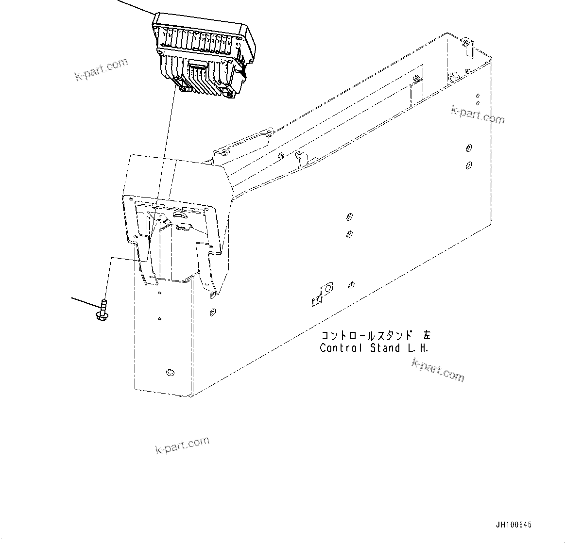 Komatsu parts book diagram for PC2000-11R S/N 31001-UP: CAB, MONITOR(#31001-)