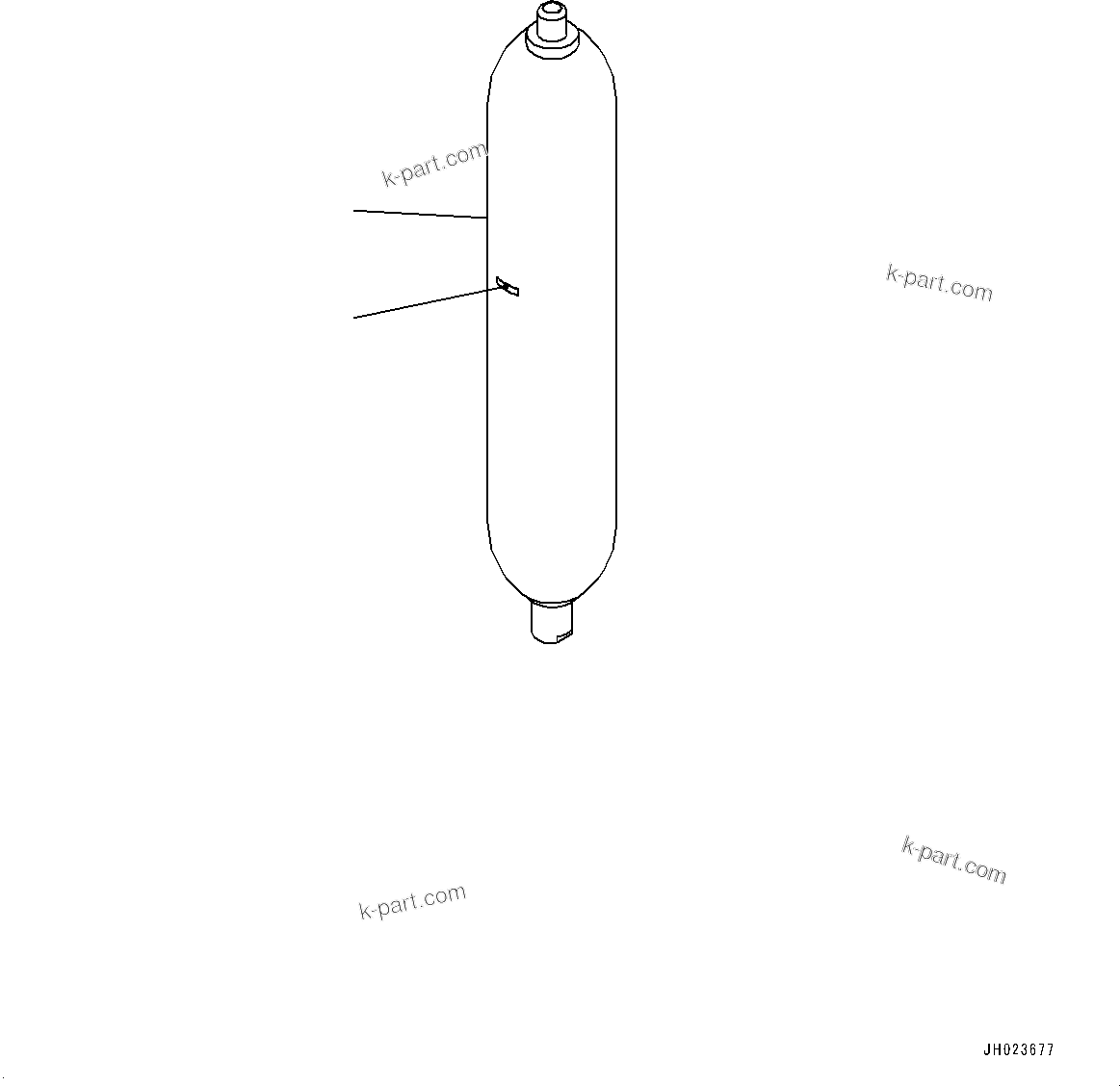 Komatsu parts book diagram for PC2000-11R S/N 31001-UP: HYDRAULIC IDLER CUSHION (HIC) PIPING, ACCUMULATOR(#30001-)