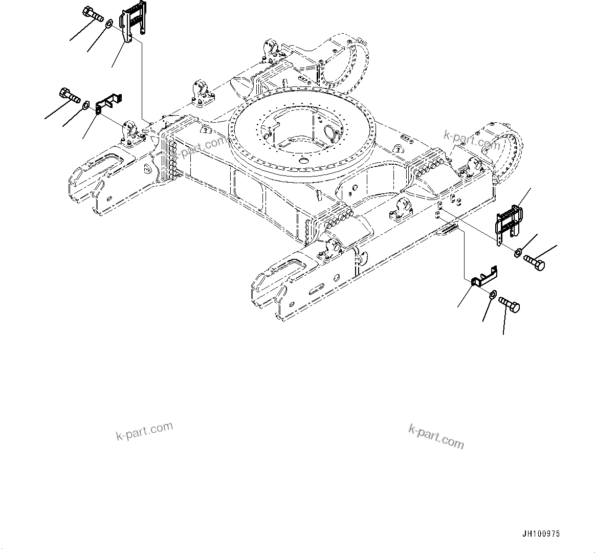 Komatsu parts book diagram for PC2000-11R S/N 31001-UP: STEP, (#30001-)