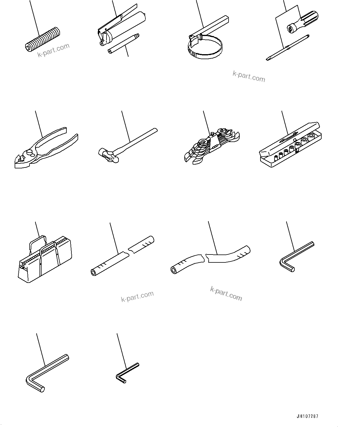 Komatsu parts book diagram for PC2000-11R S/N 31001-UP: TOOL, (#30001-)