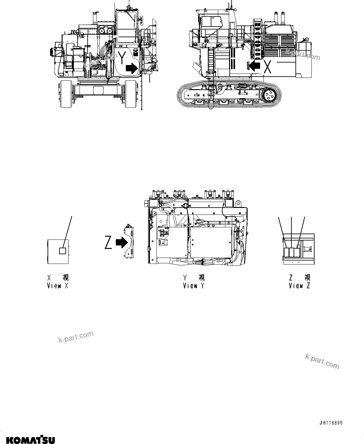 Komatsu parts book diagram for PC2000-11E0 S/N 31001-UP: FUSE, (#30001-)