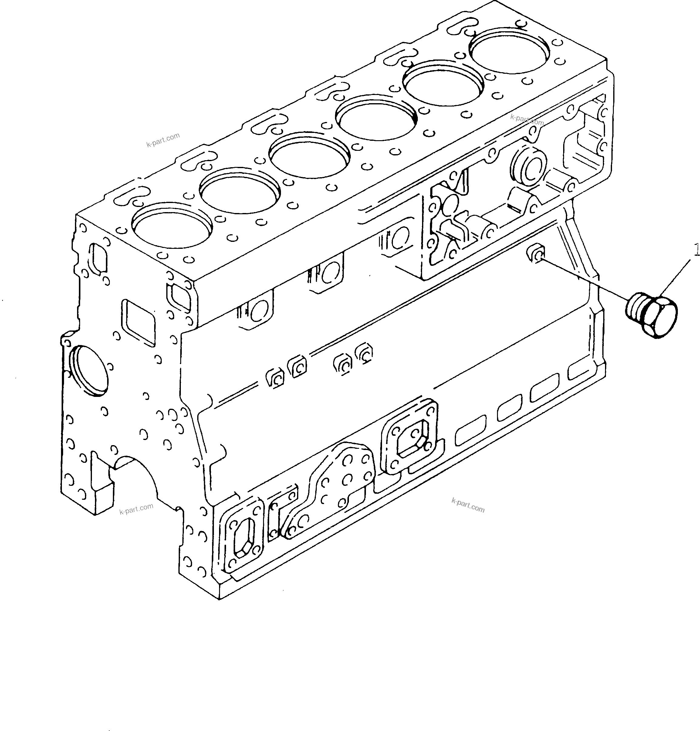 Komatsu parts book diagram for 1006-6TLR2-PC S/N U547826W-UP: RADIATOR AND COWLING