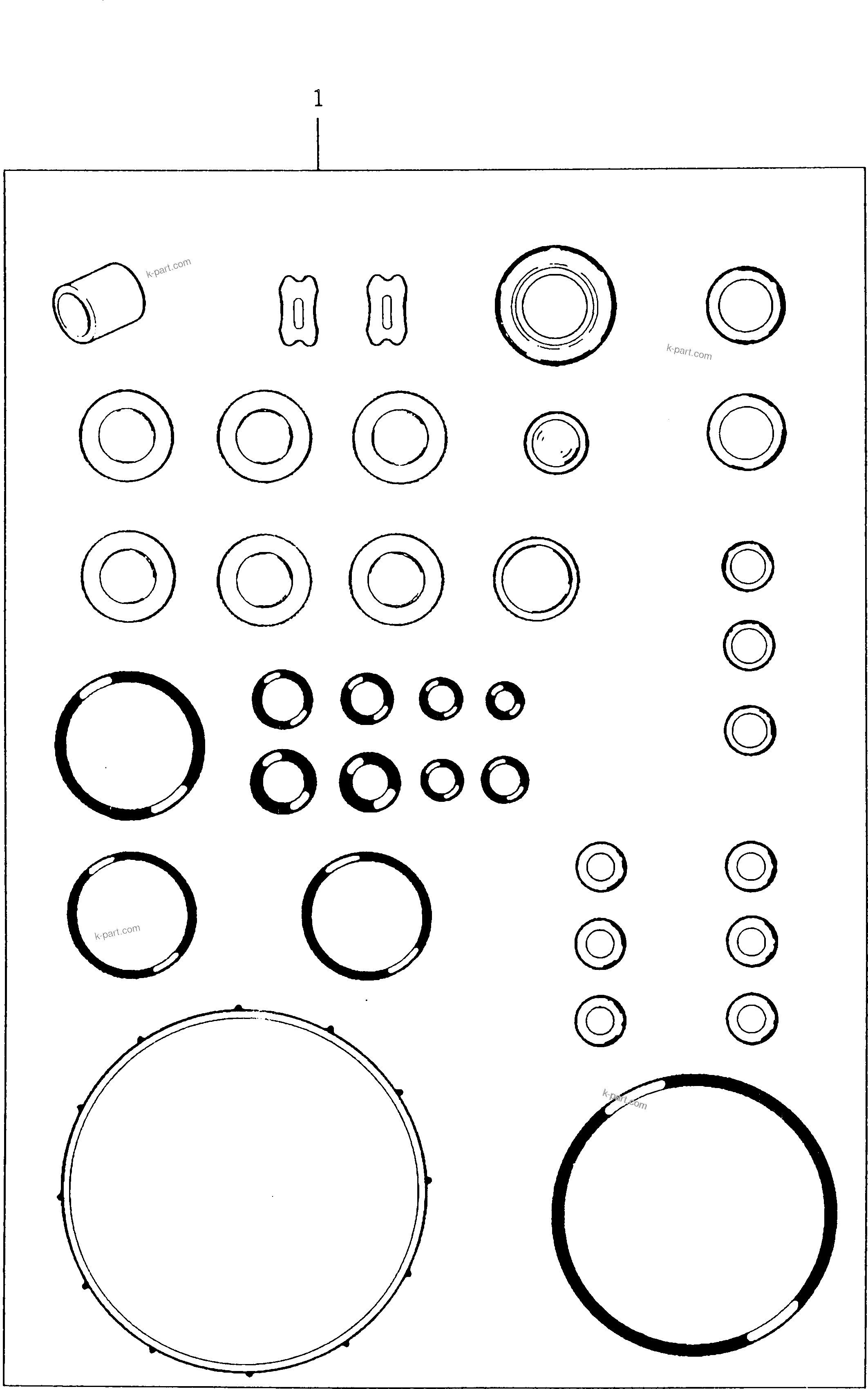Komatsu parts book diagram for 1006-6TLR2-PC S/N U547826W-UP: FUEL INJECTION EQUIPMENT (2/2)