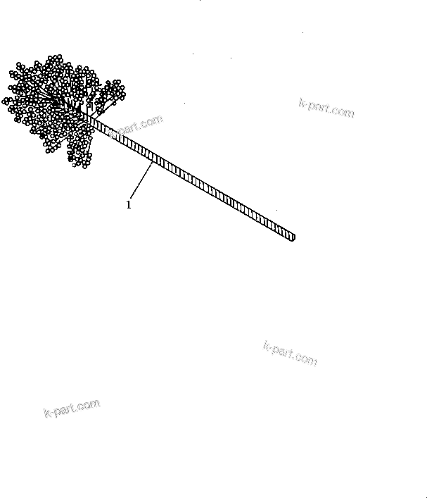 Komatsu parts book diagram for 3D84E-5X-AB S/N 00101-UP: TOOL(#01020-)