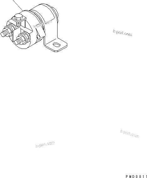 Komatsu parts book diagram for 4D102E-1C-US S/N 26200282-UP: HEATER SWITCH (FORWARDED INDIVIDUALLY PARTS)(#26200282-26254031)