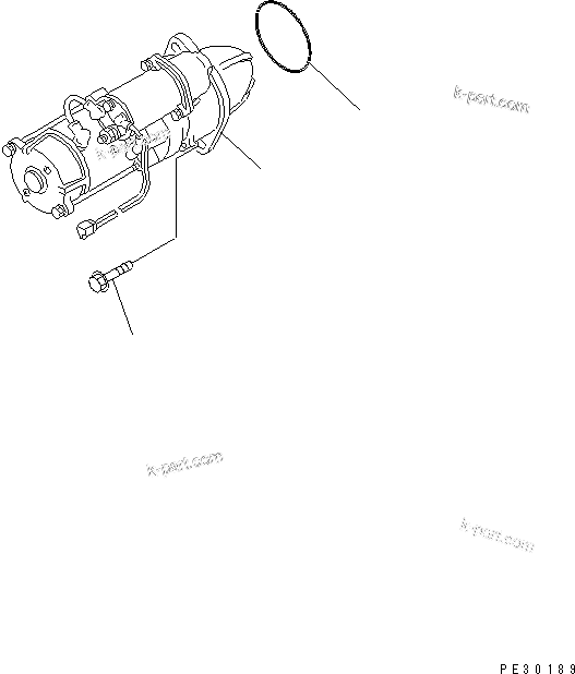 Komatsu parts book diagram for 4D95S-W-1E S/N 17743-UP: 