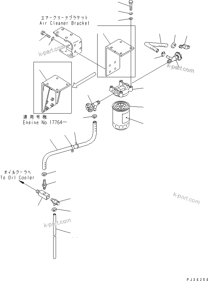 Komatsu parts book diagram for 6D105-1M-F S/N 15149-UP: CORROSION RESISTOR
