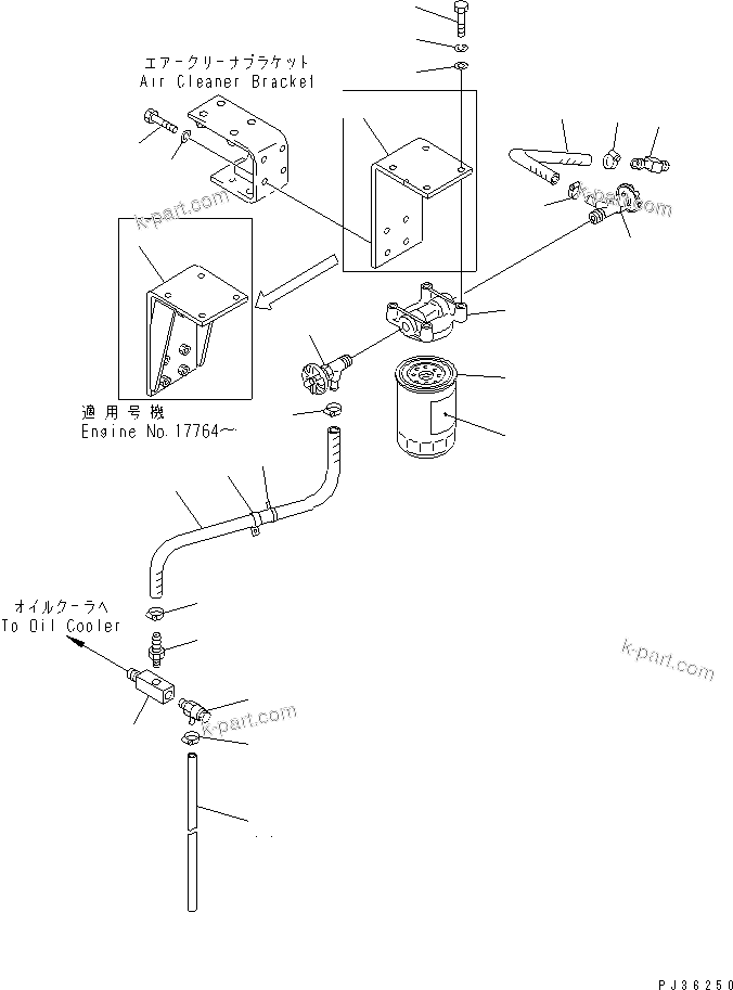 Komatsu parts book diagram for 6D105-1M-P S/N 15149-UP: CORROSION RESISTOR