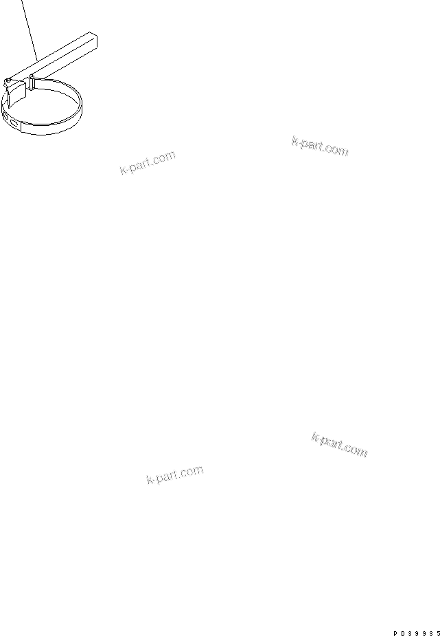 Komatsu parts book diagram for 6D105-1M-P S/N 15149-UP: TOOL